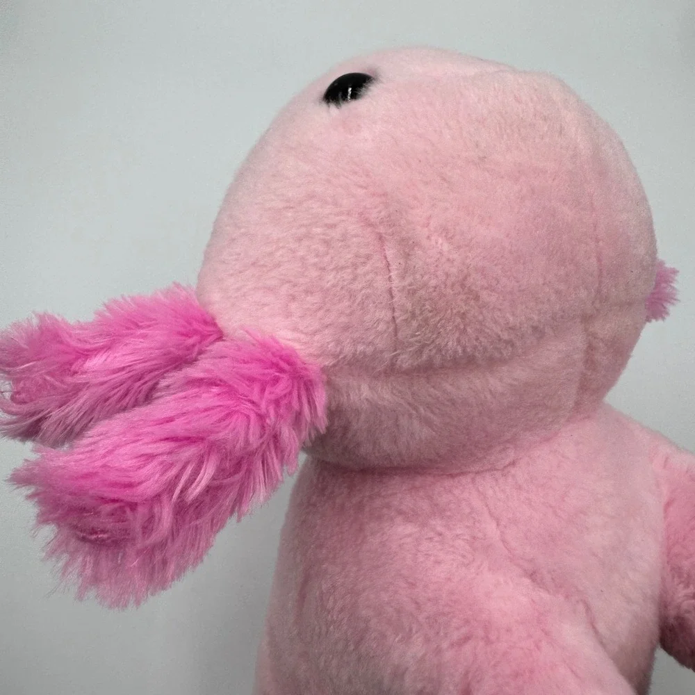 Build-A-Bear Axolotl‎ Plush Kids OS Pink Stuffed Animal Salamander Toy